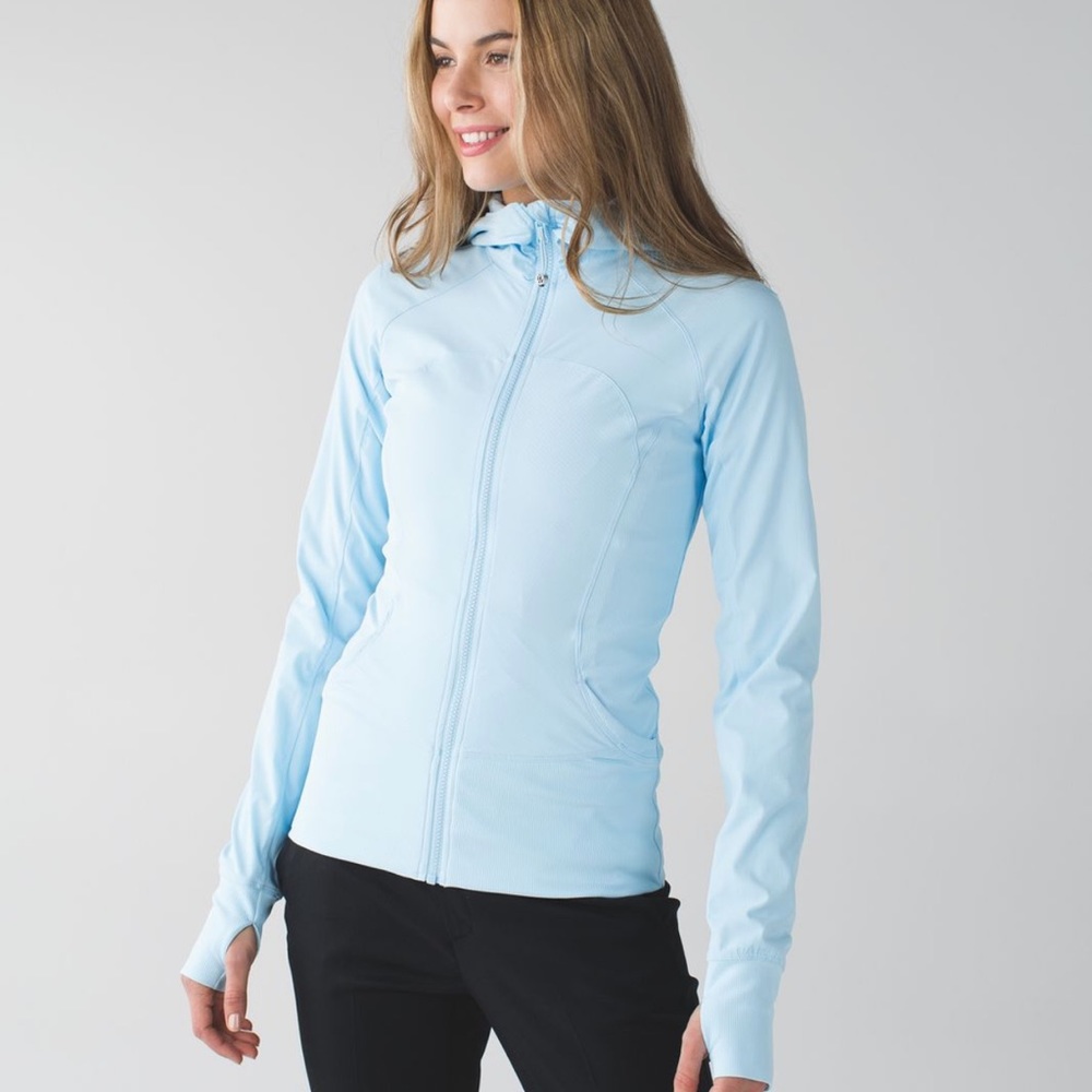 LIGHT BLUE REVERSIBLE LULULEMON JACKET
